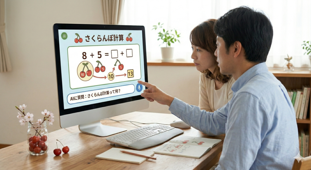 さくらんぼ計算とは？数を分けて考える小学生の算数方法